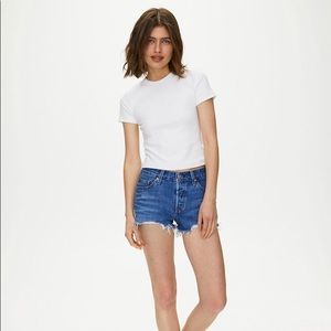 Levi’s 501 shorts in Indigo Avenue